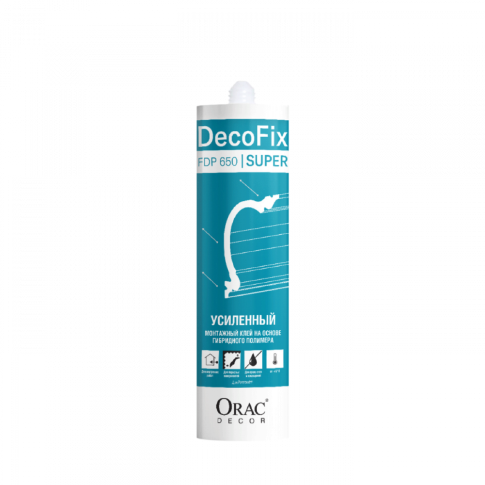 FDP650  Клей монтажный 310 мл ORAC-DECOFIX SUPER